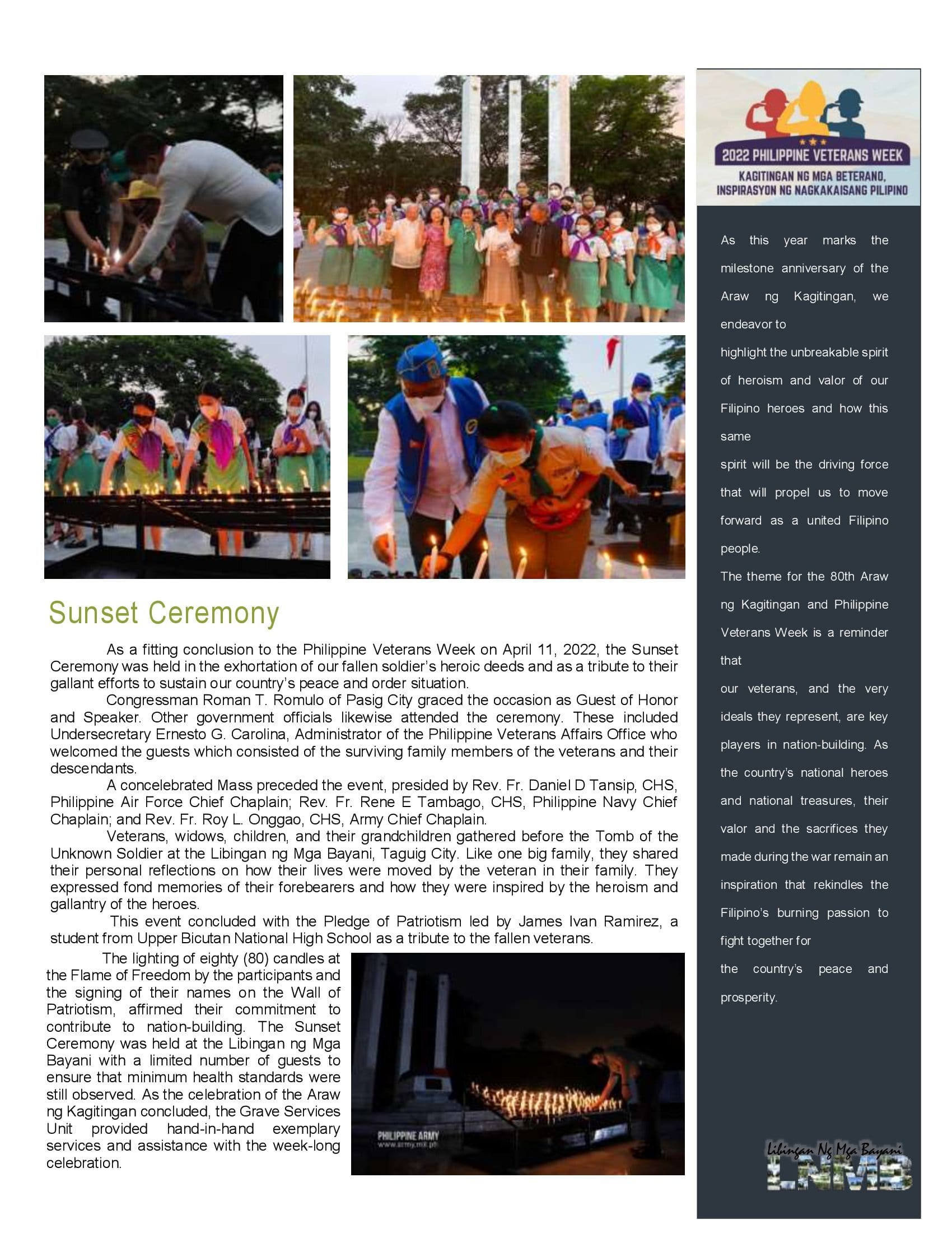 Article on Sunrise Sunset Ceremony Page 2