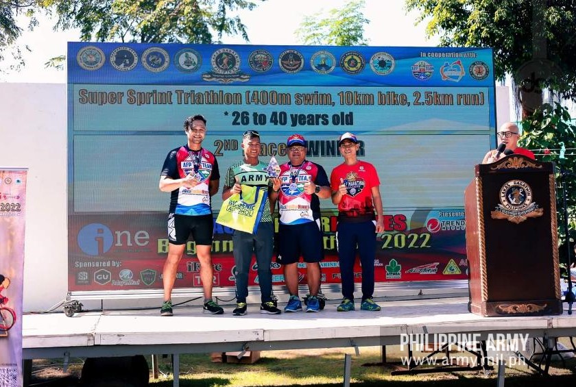Army athletes rule 1st AFP-wide Triathlon Competition