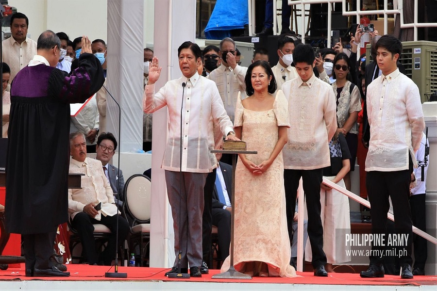 Army helps secure President Marcos’ oath-taking rites