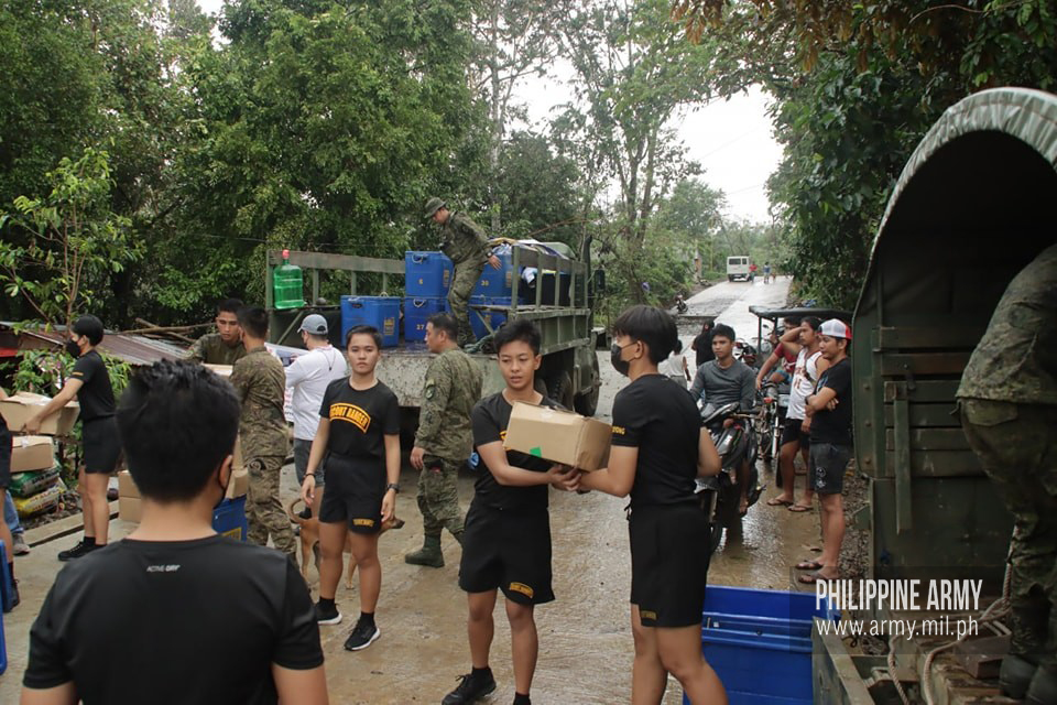 Scout Rangers aid Karding victims in far-flung Bulacan sitios