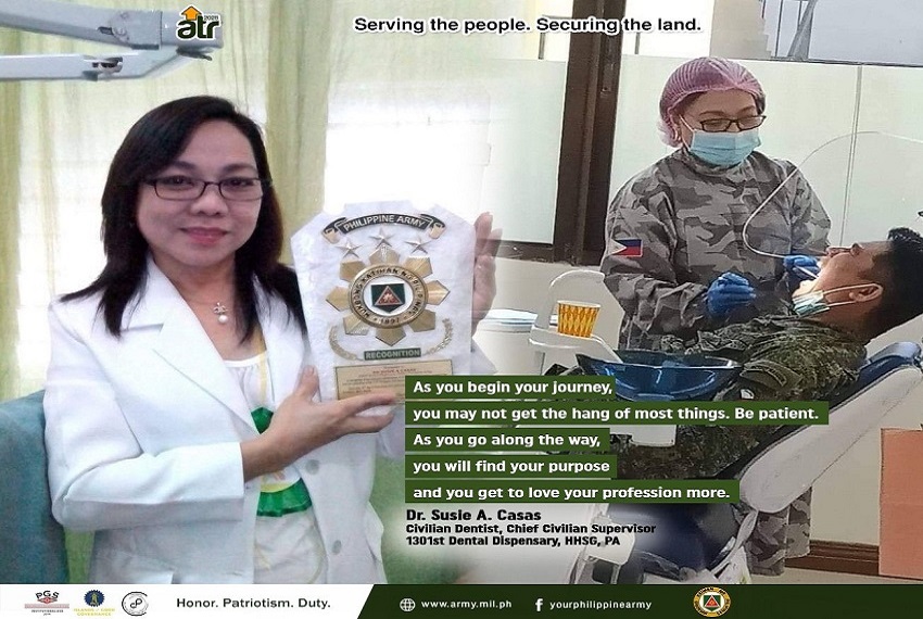 A Story of a Civilian Dentist in the Philippine Army