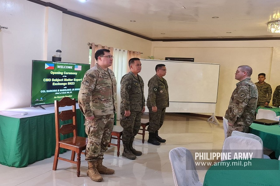 Philippine Army and U.S. Army counterparts exchange expertise in Civil-Military Operations (CMO)