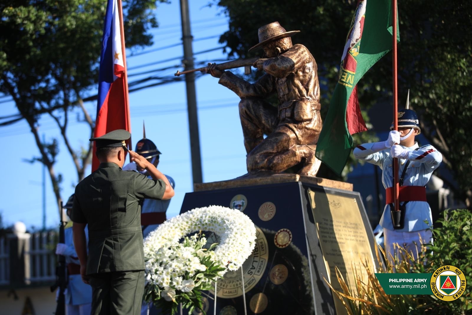 Philippine Army honors Hunters-ROTC Guerillas